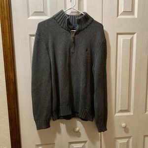Polo Ralph Lauren Cotton Quarter Zip Sweater